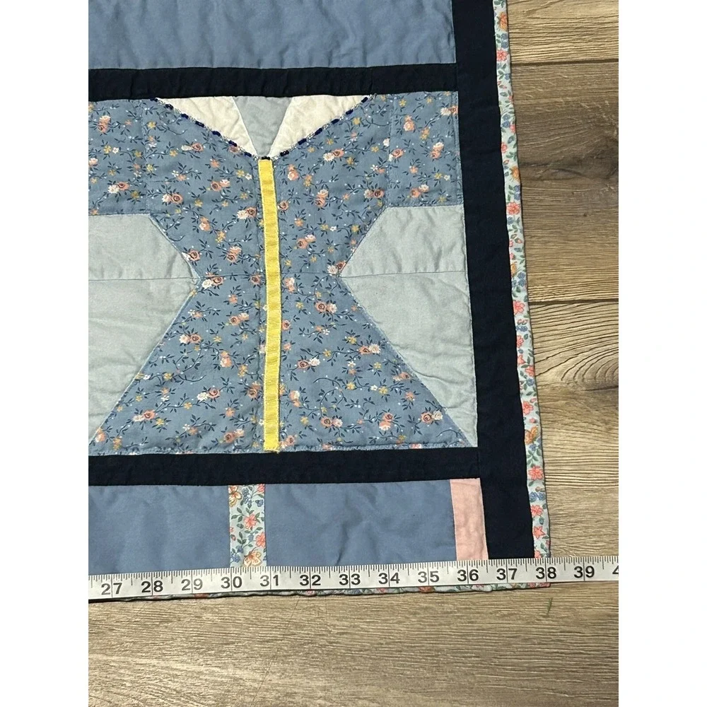 Handmade Dress Lap Quilt 46.5x38 By Covered in Love Quilt Ministry‎ 2015